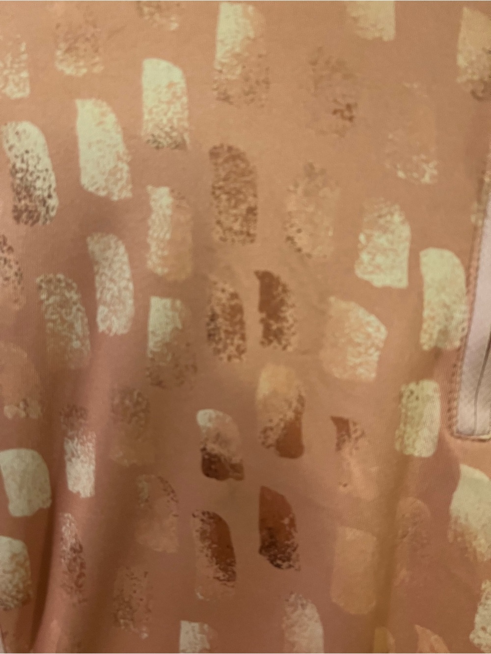 Pink Patterned Long Sleeve Top - Picture 4 of 5